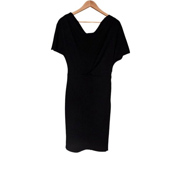 Women's - Alexia Admor Olivia Draped Sheath Dress, Size Medium - Picture 3 of 11